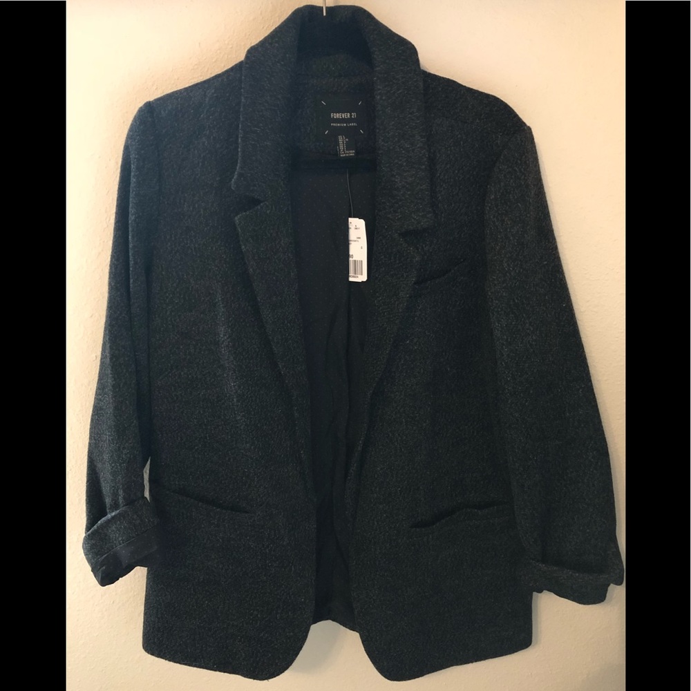 Forever 21 Premium Label boyfriend blazer/coat